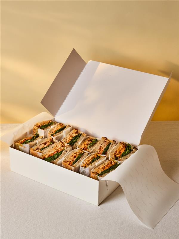 12 Harissa Chicken Sandwich Halves To Share | GAIL's Bakery