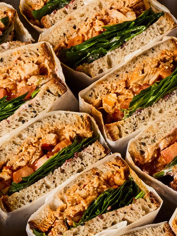 12 Harissa Chicken Sandwich Halves | GAIL's Bakery