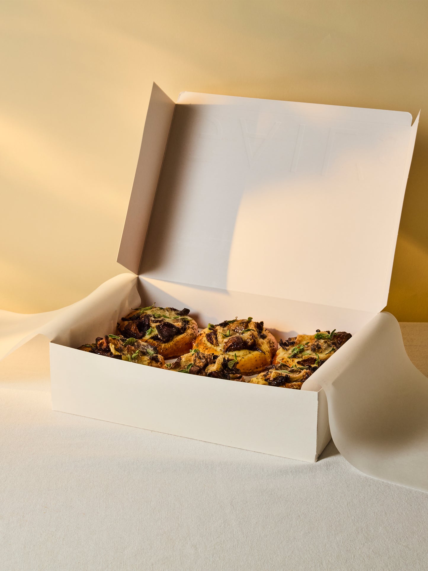 6 Taleggio & Mushroom Savoury Buns | GAIL's Bakery