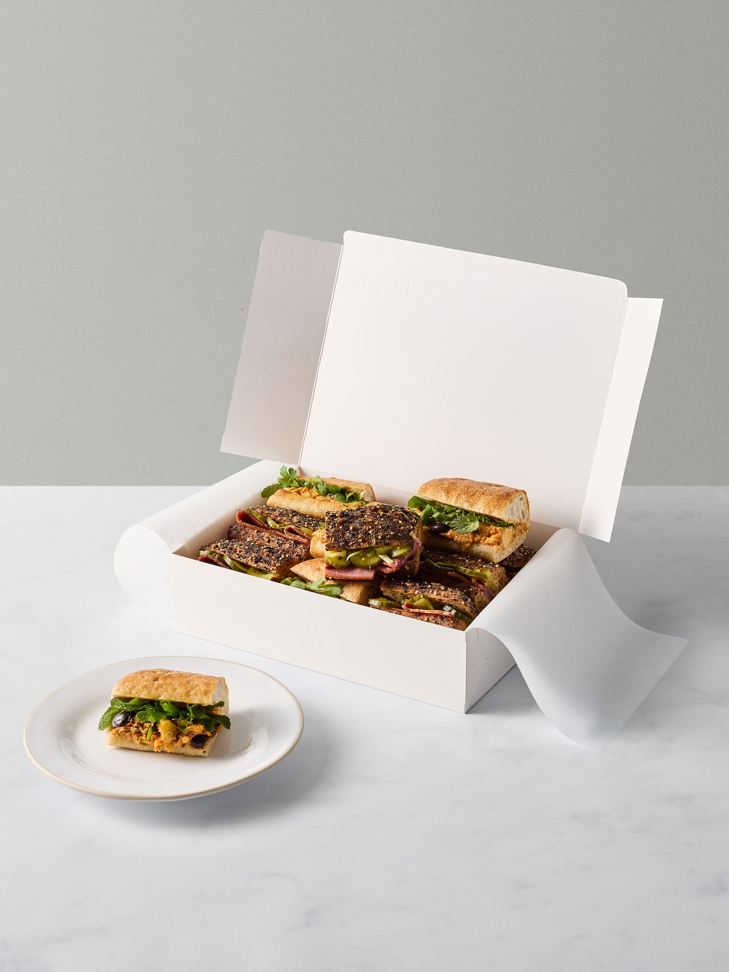 Pastrami & Tuna Sandwich Box | GAIL's Bread