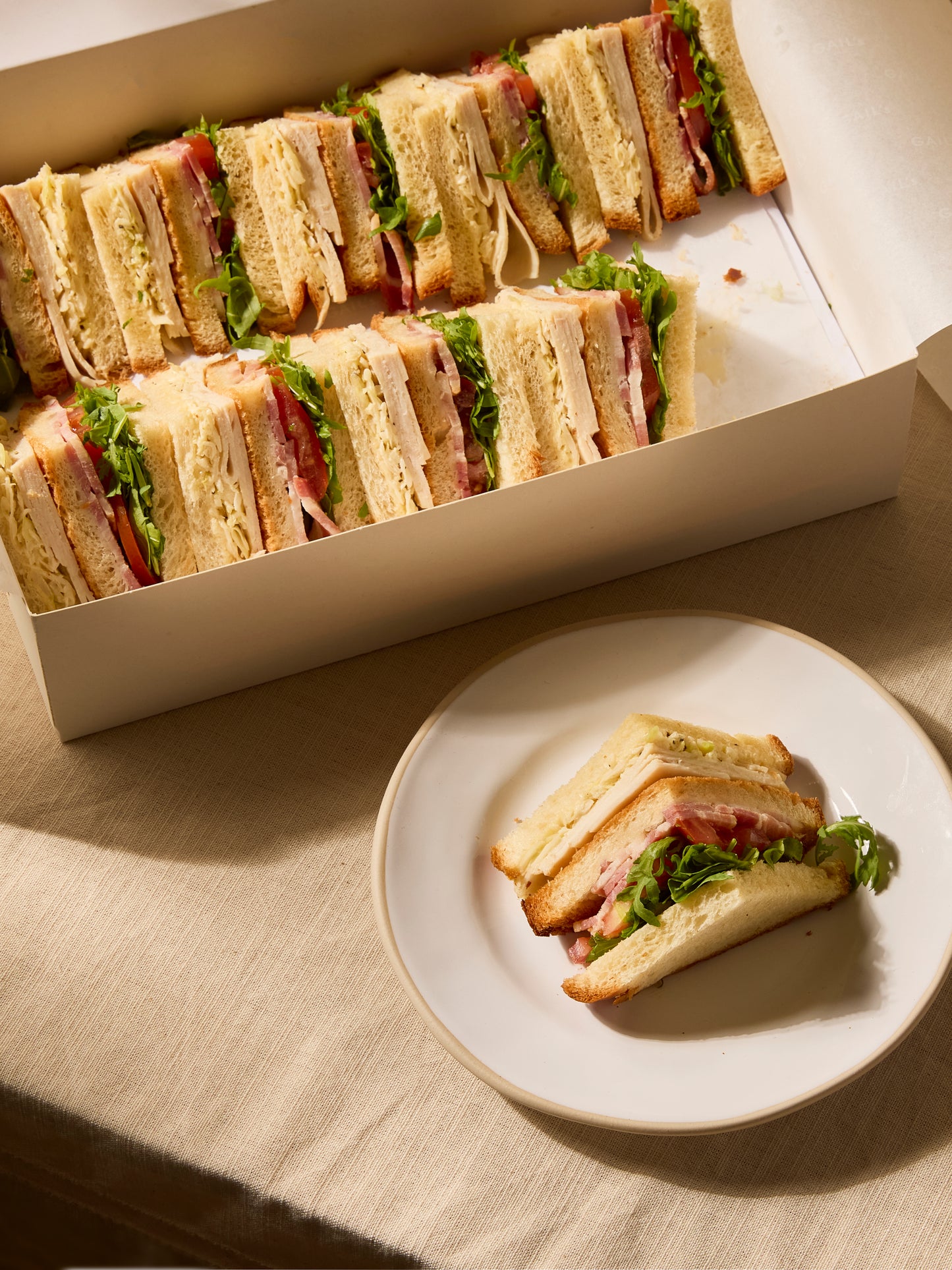 12 Smoked Chicken Ceasar Clubs | GAIL's Bakery