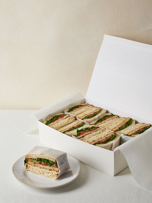 20 Smoked Chicken Caesar Club Sandwiches | GAIL's Bakery