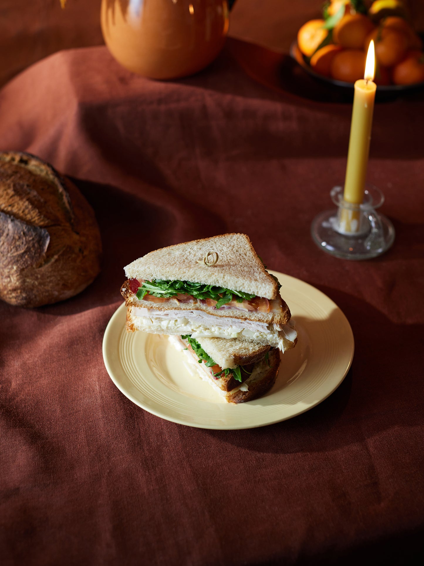 Smoked Chicken Caesar Club