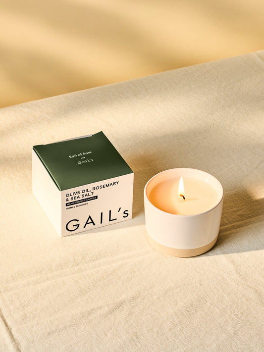 Olive Oil, Rosemary & Sea Salt Candle | GAIL's Bakery
