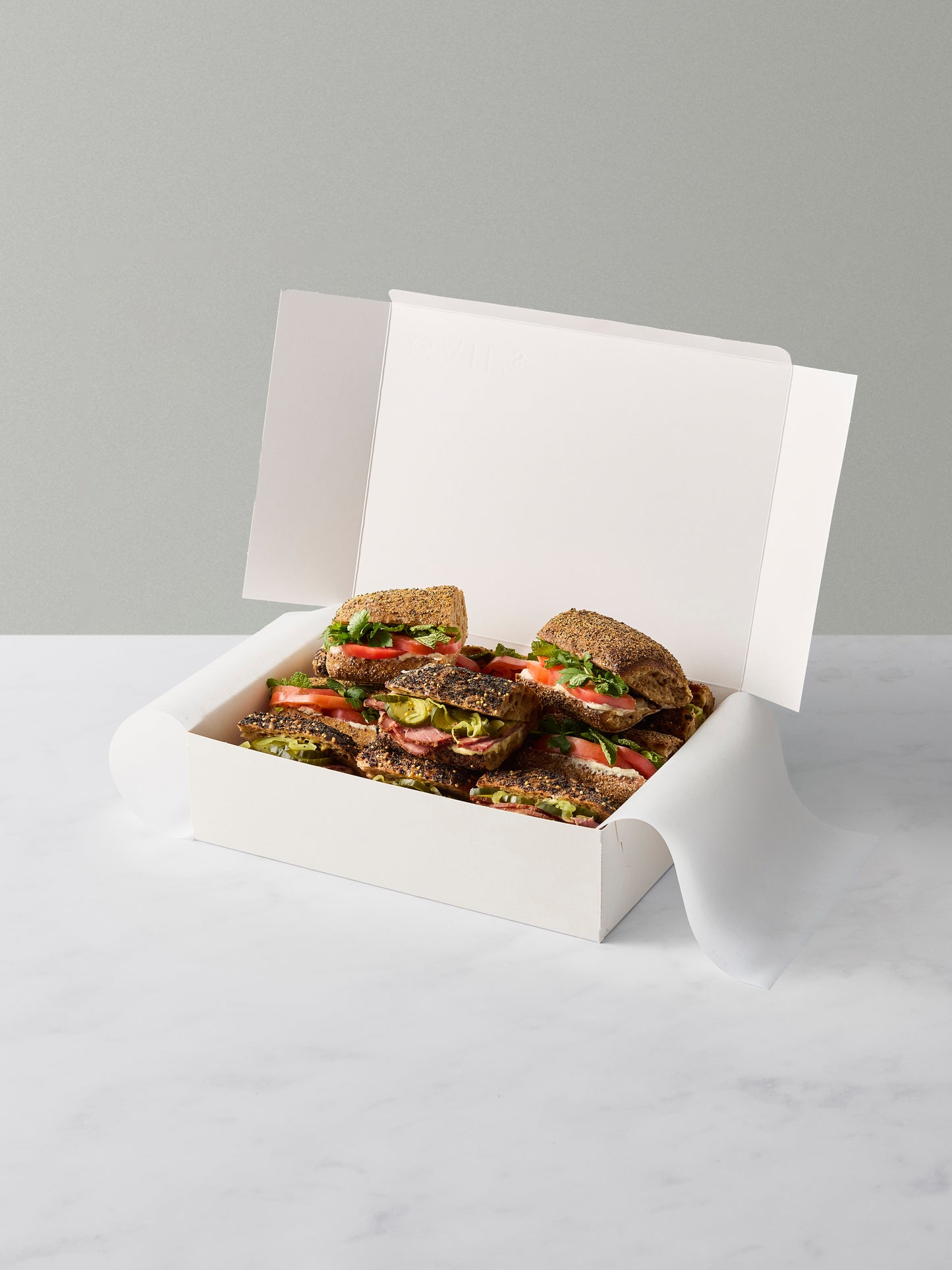 Pastrami and Tomato Sandwich Box