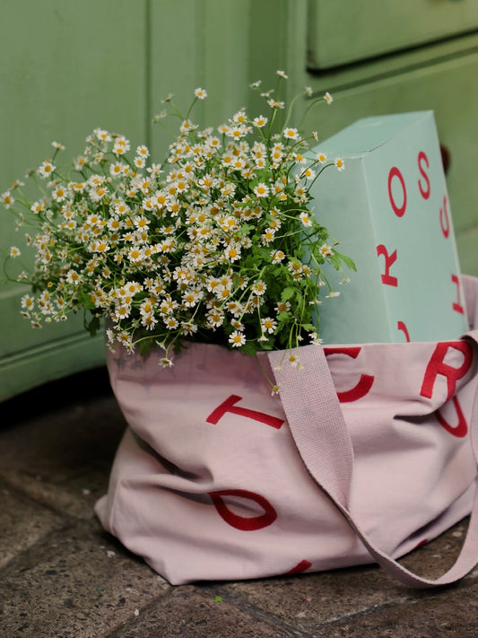 Lilac Hot Cross Bun Tote Bag | GAIL's Bakery