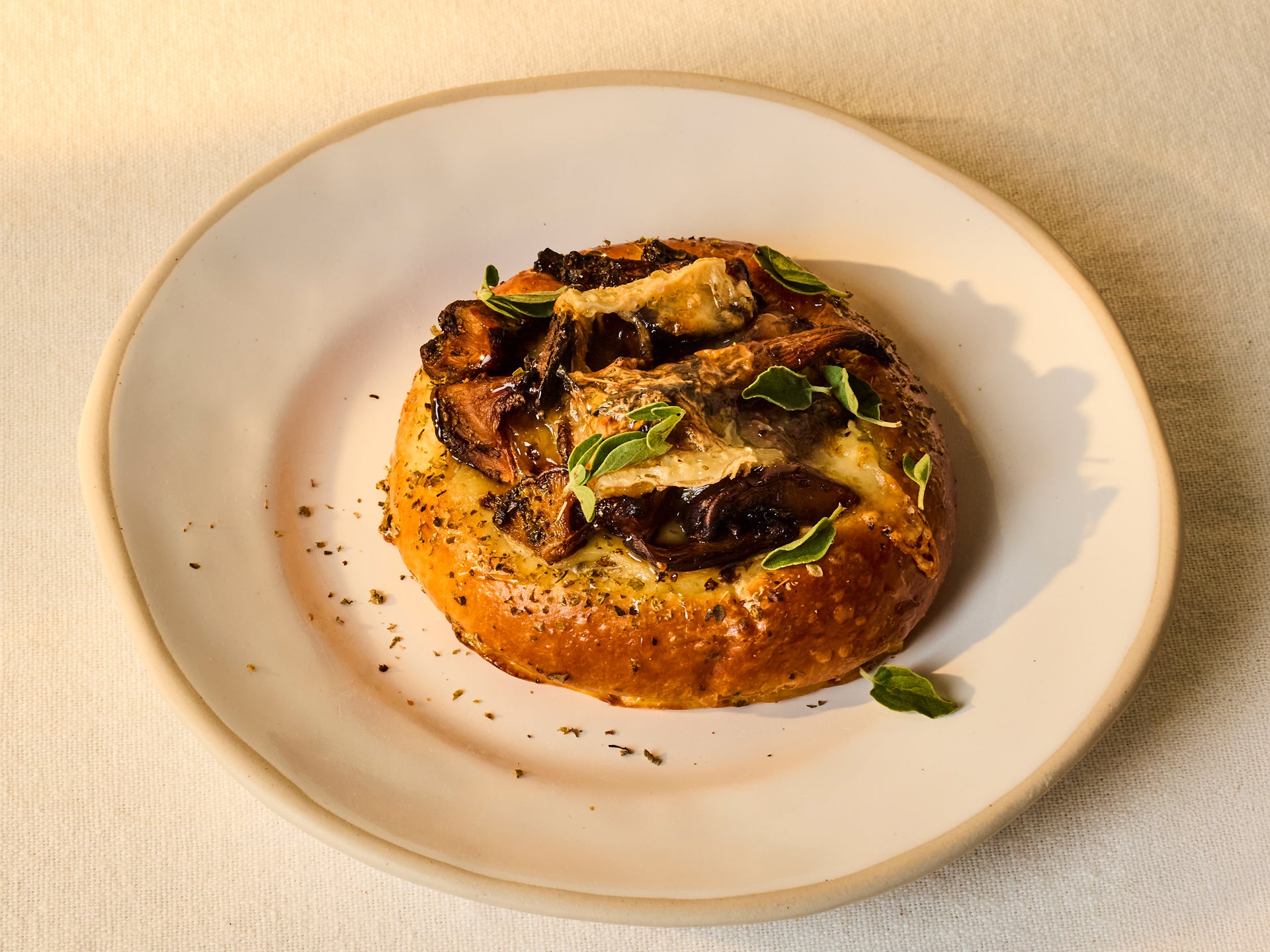 Taleggio & Mushroom Savoury Bun | GAIL's Bakery