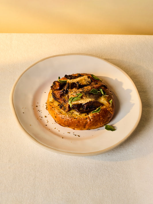 Taleggio & Mushroom Savoury Bun | GAIL's Bakery