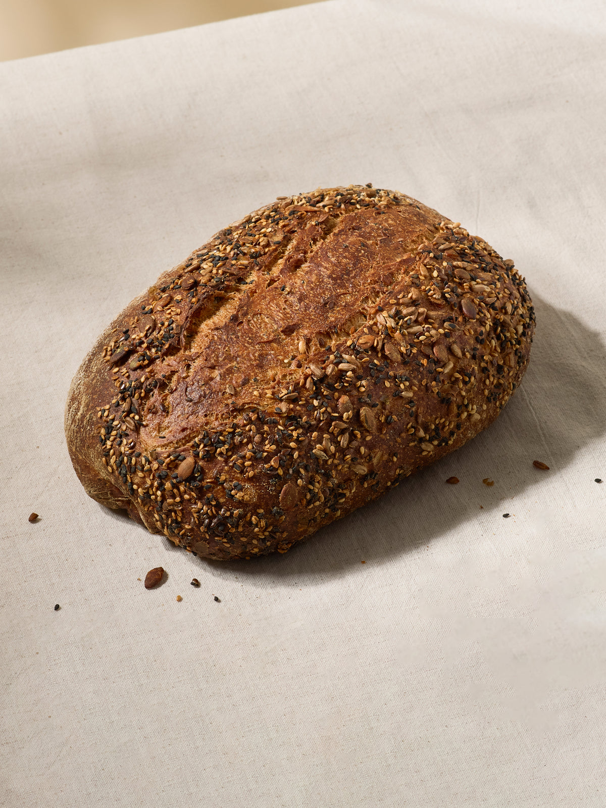 Seeded Sourdough Loaf Crunchy Nutritious Gail S Bakery