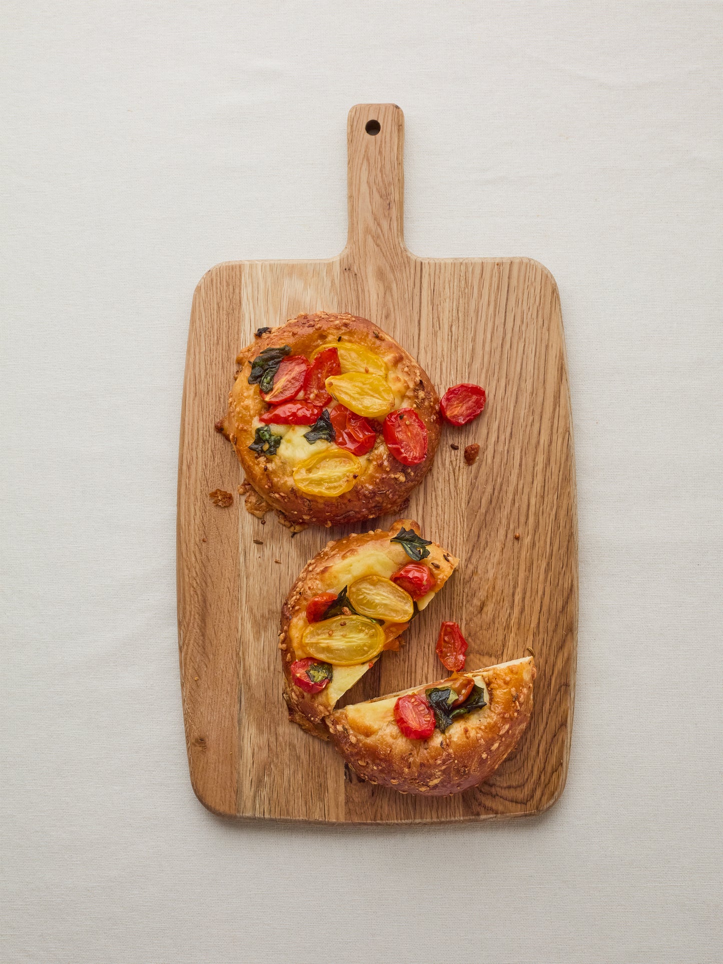 Cheese, Tomato & Basil Savoury Bun | GAIL's Bakery