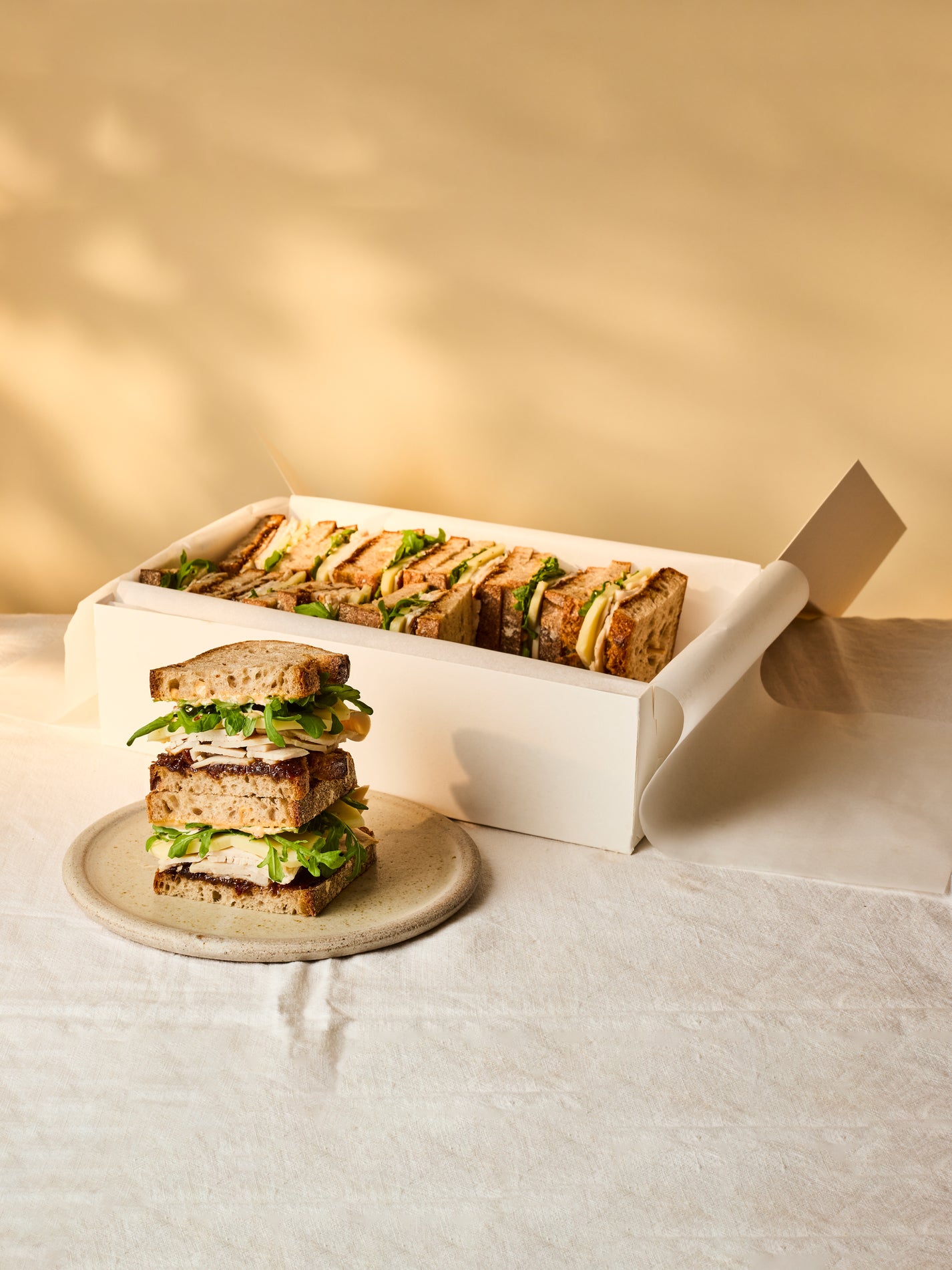 12 Smoked Turkey & Swiss Cheese Halves | GAIL's Bakery