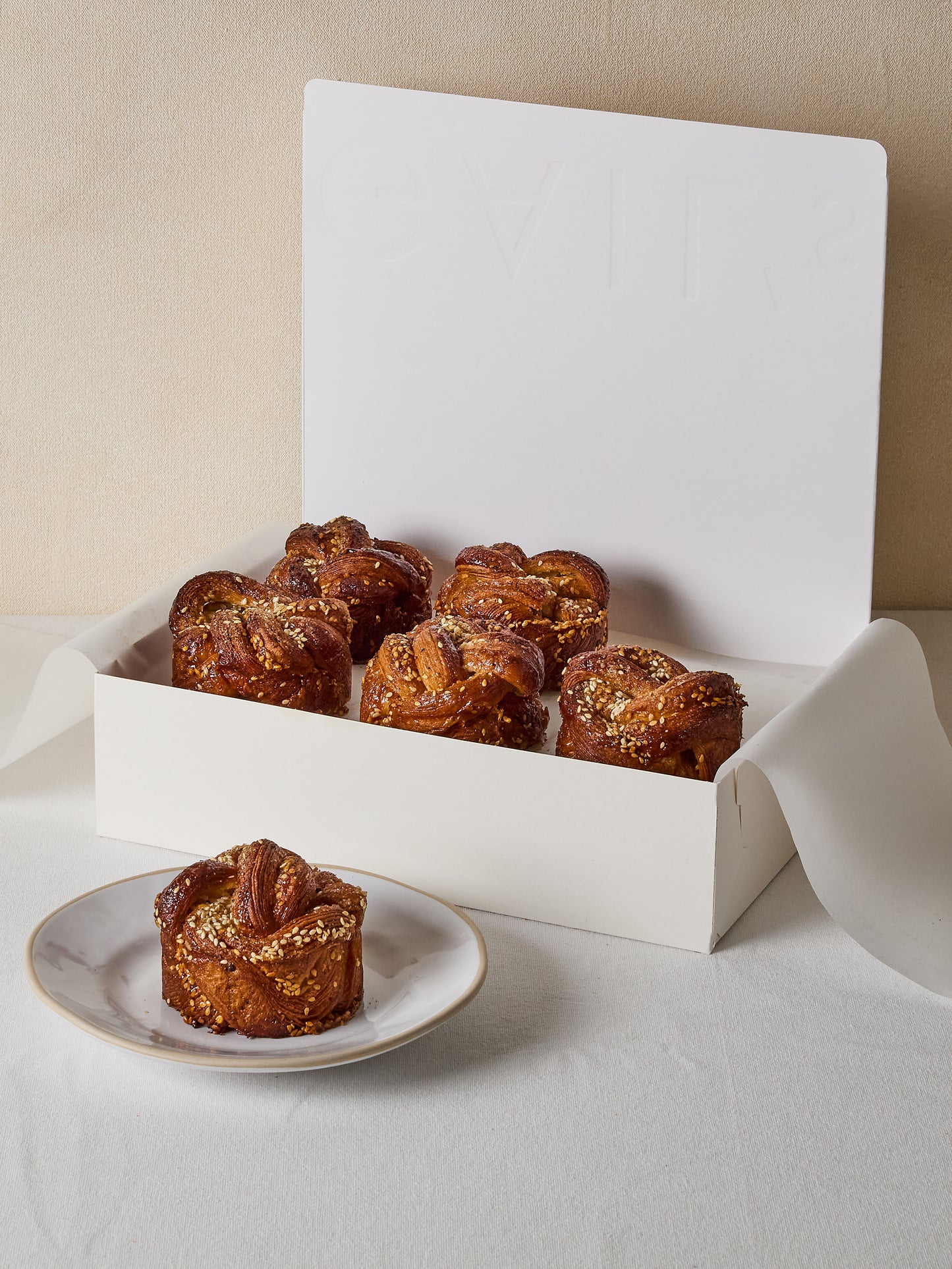 6 Sesame & Cardamom Morning Buns | GAIL's Bakery