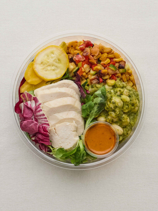 Poached Chicken & Charred Corn Salad | GAIL's Bakery