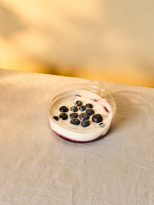 Greek Yoghurt with Blueberry and Blackcurrant Compote | GAIL's Bakery